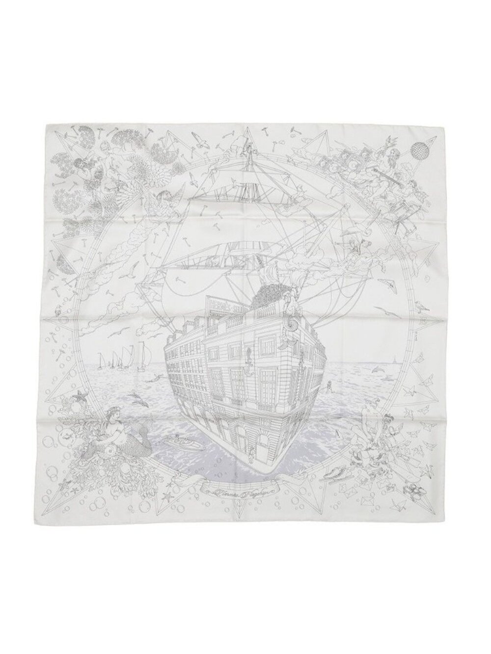 Hermes Scarf Carre 90 Flagship Silk